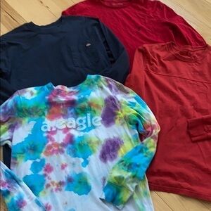 AE (2), Dickies & Nautica long sleeve bundle.